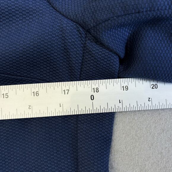 Pendleton Blazer Womens 8 Blue Suit Jacket Corpcore Waffle Knit Formal Cotton - Picture 5 of 8